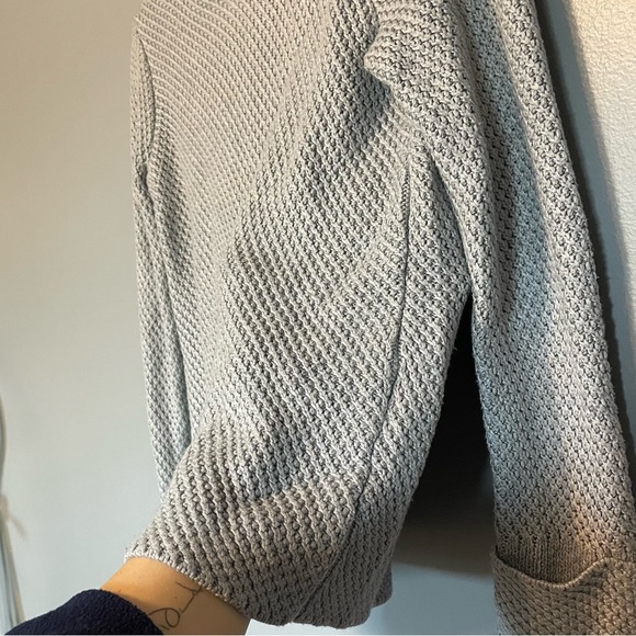 Philosophy | Open knit Cashmere blend grey crew neck sweater sz Small - Picture 5 of 13